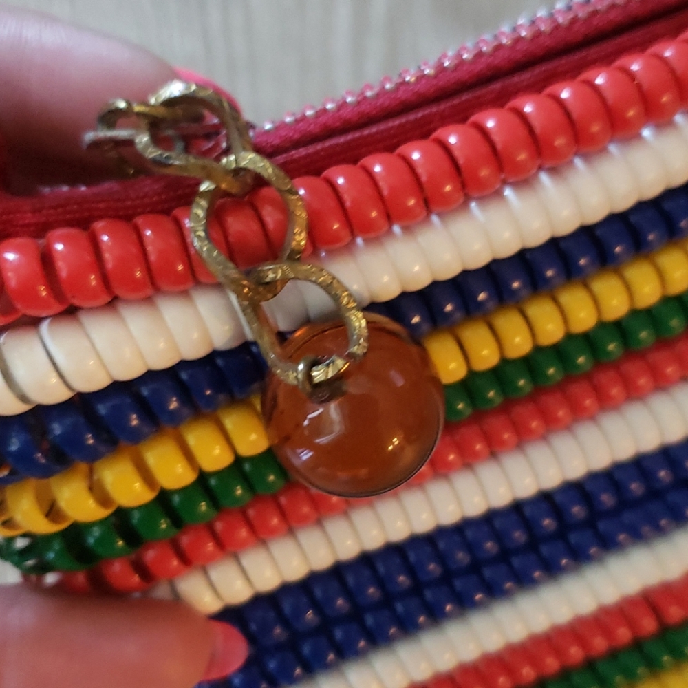 Vintage 70s Telephone Cord Purse - image 3